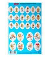 Наклейка для пасхального декора Ангелочки 1/50 Наклейка для пасхального декора Ангелочки 1/50