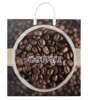 Пакет с пластмассовыми ручками (40х42)-90 Кофе 10/100 