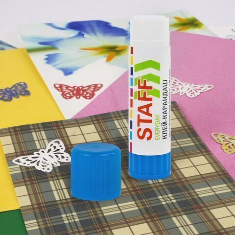 Клей-карандаш 40г STAFF 1/12/288