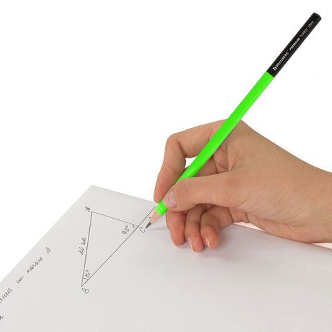 Карандаш ч/гр НВ ассорти дисплей BRAUBERG PREMIUM TURKEY Ultra 181570