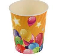 Стакан бумажный 250мл Шары 50/1600