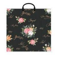 Пакет с пластмассовыми ручками (35х38)-90 Винтаж 10/100