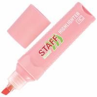Текстмаркер розовый пастельный 1-5мм STAFF Everyday 1/12