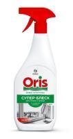 Средство для мытья стекол и зеркал 600мл триггер ORIS Супер блеск Грасс GRASS 1/8
