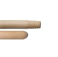 Черенок для щетки деревянный с резьбой А 