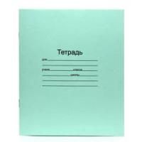Тетрадь 12л линия с полями ЗЕЛЕНАЯ Маяк 1/200