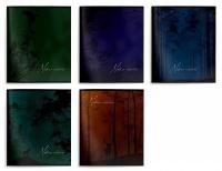 Тетрадь 48л А5 клетка мелованный картон Ночной лес Schoolformat 5/80