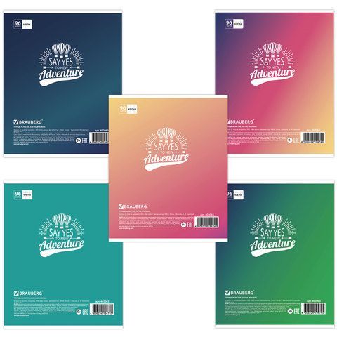 Тетрадь 96л А5  клетка обложка картон Приключения BRAUBERG 1/ 5/50