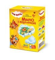 Набор для творчества мыло с картинкой Три кота Компот 1/46