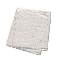 Тряпка для мытья пола (60х80) белая без оверлока 180г/м2  ХПП (1шт) 1/35