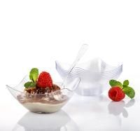 Креманка 75мл 76х76х36мм тарелка Квадрат прозрачная Complement 24/1152 Креманка 75мл 76х76х36мм тарелка Квадрат прозрачная Complement 24/1152