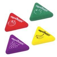 Ластик ЮНЛАНДИЯ Трио 35х35х10мм треугольн ассорти*