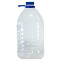 ПЭТ бутылка 5л горло 48мм с крышкой прозрачная 14/14