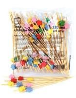 Пика для канапе Звезды микс (100шт) 1/40