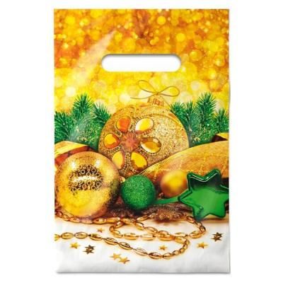 НГ Пакет с вырубной ручкой (20х30)-30 Искринка 100/2000 НГ Пакет с вырубной ручкой (20х30)-30 Искринка 100/2000