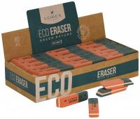 Ластик прямоугольный LOREX ECO GREEN 1/60