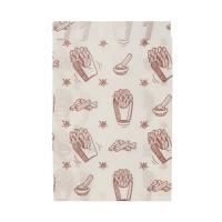 Пакет бумажный белый 175х110+50 жиростойкий с печатью Картошка фри 100/3500 Пакет бумажный белый 175х110+50 жиростойкий с печатью Картошка фри 100/3500