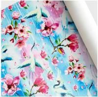 Бумага упаковочная 68,5х100см Сакура Интерпак 1/50