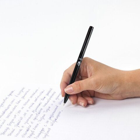 Ручка фигурная шариковая корпус ассорти, СИНЯЯ, узел 0,7мм ЮНЛАНДИЯ Котик 1/12