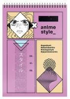 Блокнот 40л А6 клетка на гребне Schoolformat Поколение Анимэ 1/32