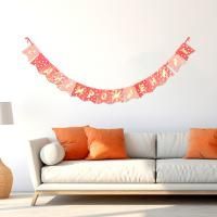 Гирлянда на ленте С Днём Рождения! розовый цвет 300см 1/1