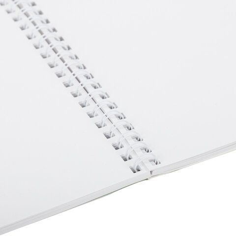 Альбом для рисования А4 32л гребень обложка картон BRAUBERG Палитра 1/6/30