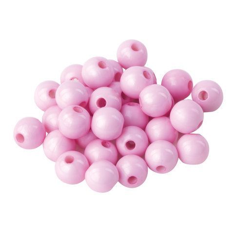Бусины для творчества ШАРИКИ, 8мм, 30г., св.розовые, розовые, фиолет., ОСТРОВ СОКРОВИЩ (вывод)