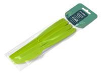 Нож пластиковый 4шт оливковый ЧЕЗАРЕ 1/80