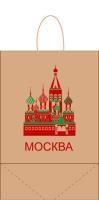 Пакет бумажный крафт с кручеными ручками 220х120х250 Экокрафт  Москва 300/300