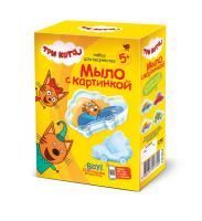 Набор для творчества мыло с картинкой Три кота Коржик 1/46