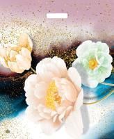 Пакет с вырубной ручкой (50х60)-100 Цветочный БИГ 20кг 25/200 