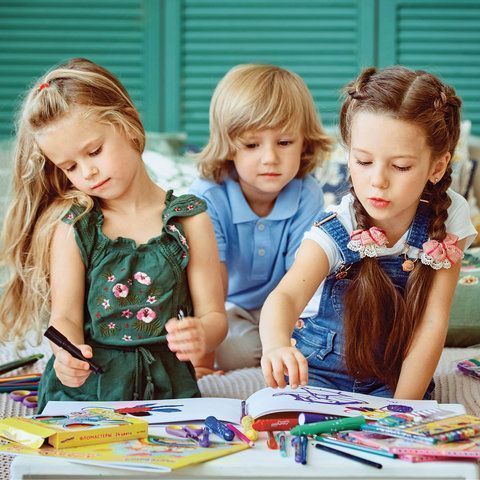 Альбом для рисования А4 32л гребень обложка картон ЮНЛАНДИЯ Цветочный сад 1/6